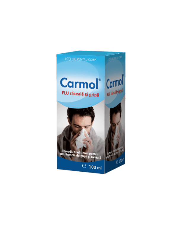 Carmol FLU raceala si gripa 100 ml lotiune pentru corp