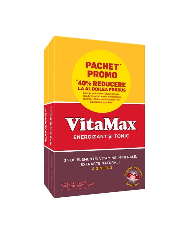 Vitamax X 15 cps  Oferta