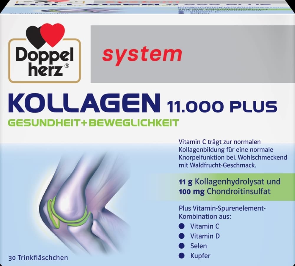 Kollagen 11.000 Plus, 30 flacoane unidoza, Doppelherz