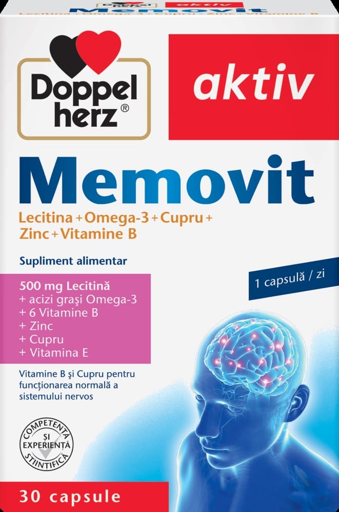 Memovit, 30 capsule, Doppelherz