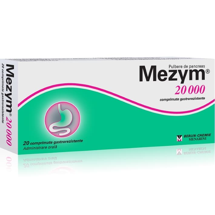 Mezym 20000 X 20 comprimate