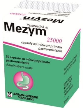 Mezym 25000 X 20 capsule