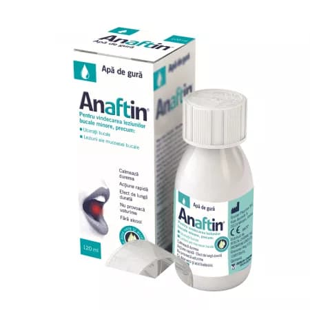 Anaftin apa de gura 120 ml