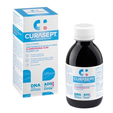 Apa de gura cu clorhexidina 0.05%, 200 ml, Curasept