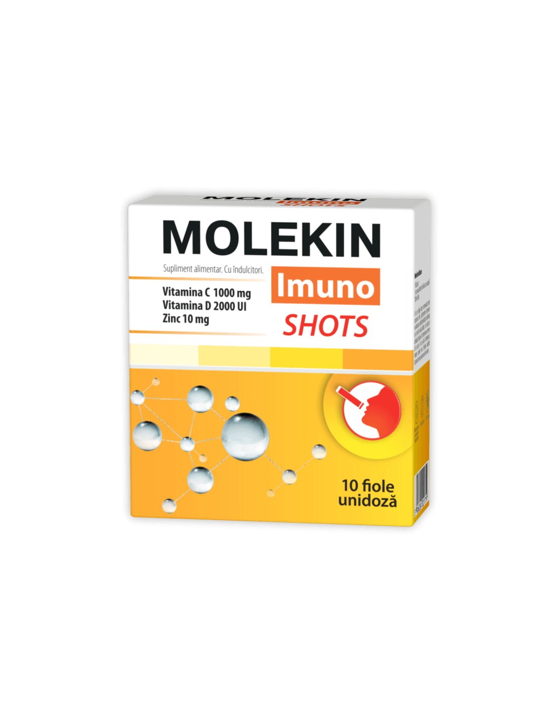 Molekin Imuno shots x 10 fiole, Zdrovit