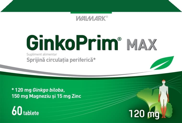Ginkoprim Max 120 mg 60 compr. Walmark