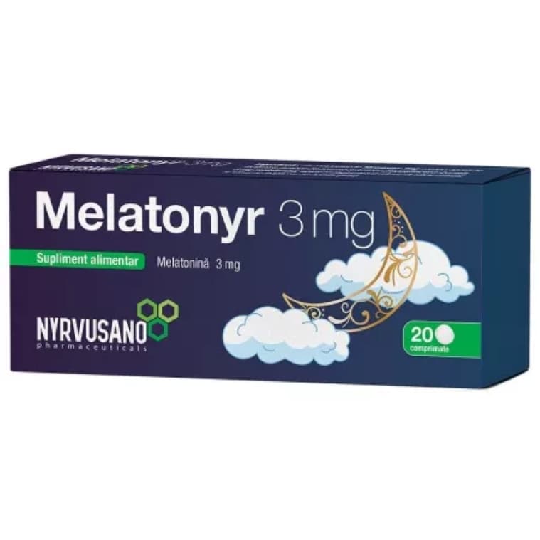 Melatonyr 3mg x 20 compr. Nyrvusano