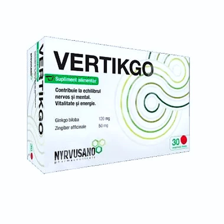 Vertikgo 30 compr. Nyrvusano