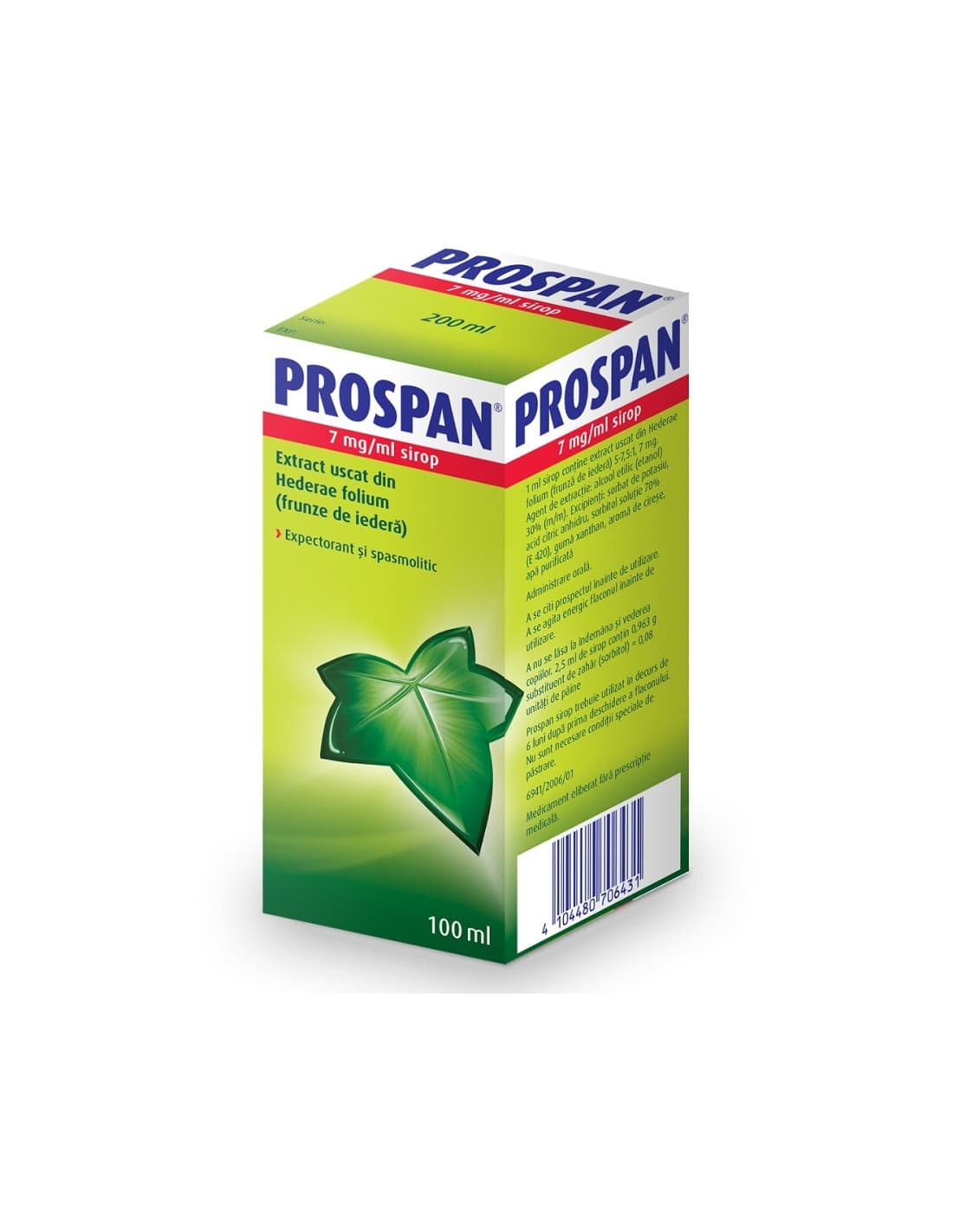 Prospan sirop, 7 mg/ml, 100 ml, Engelhard Arznemittel
