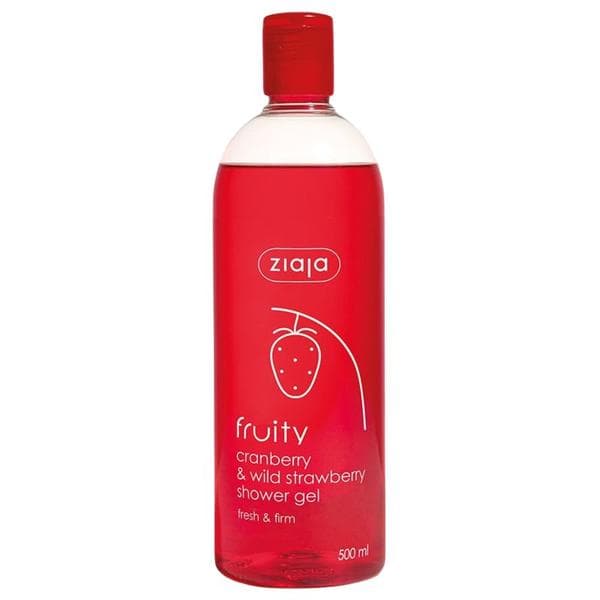 Ziaja Gel de dus fruity merisor si capsuni 500 ml