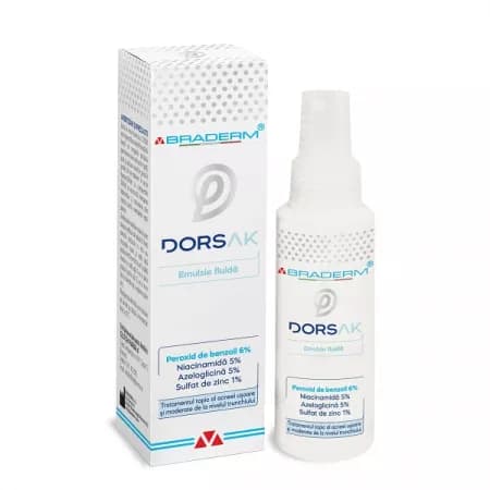 Dorsak Emulsie, 100 ml, Braderm