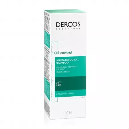 Dercos Sampon-tratament sebocorector 200ml, Vichy