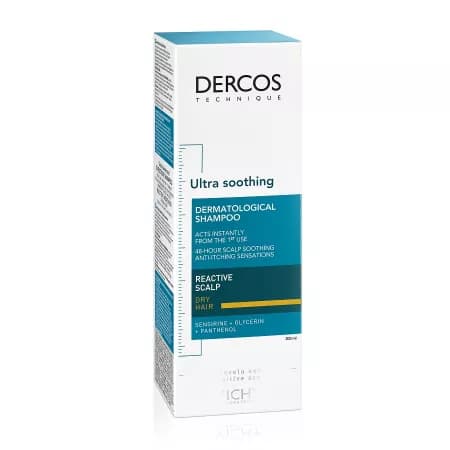 Dercos Sampon Ultracalmant scalp uscat  200ml, Vichy