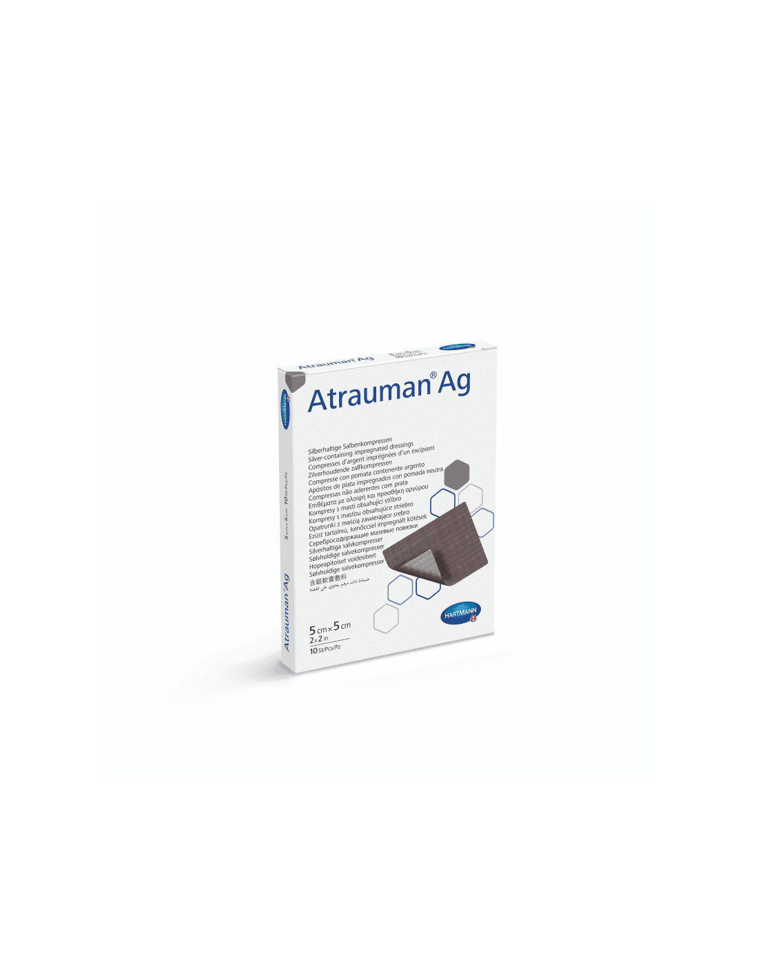 Atrauman pansament cu ioni de Argint 5x5, 10buc.,Hartmann
