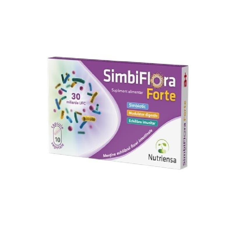 Simbiflora Forte 10 capsule, Antibiotice SA