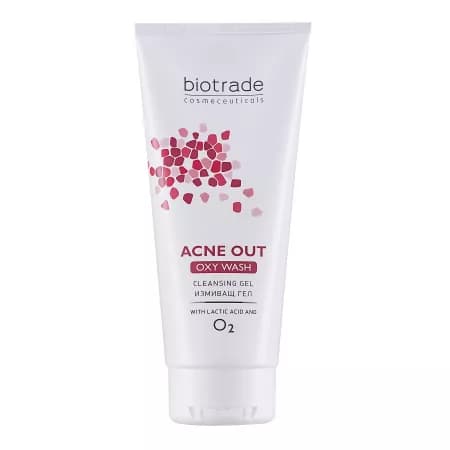 Acne Out Oxy wash gel,200 ml, Biotrade