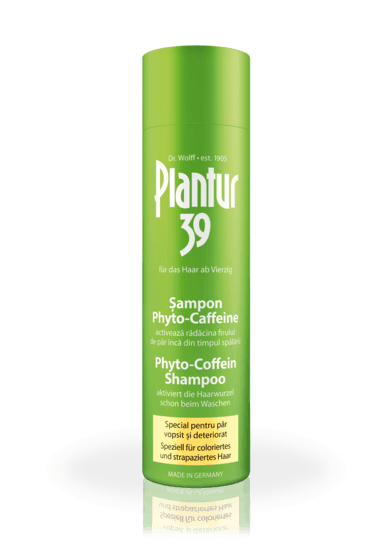 Plantur 39 Șampon Phyto-Caffeine pentru par vopsit si deteriorat, 250ml
