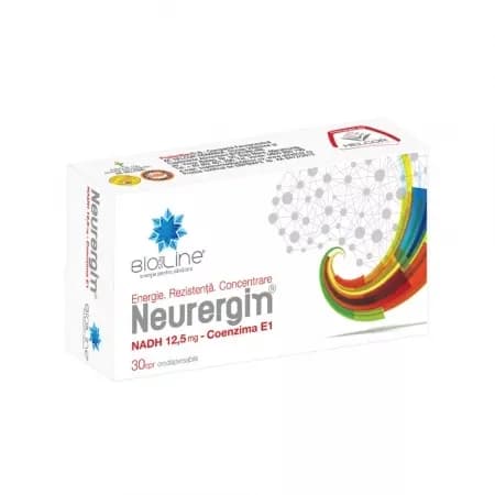 Neurergin, 30 comprimate orodispersabile, Helcor
