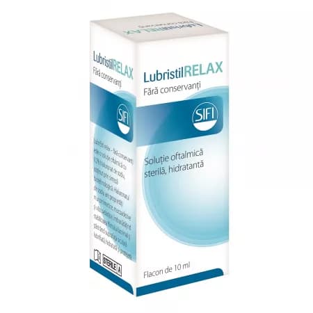 Solutie oftalmica Lubristil Relax, 10 ml, Sifi