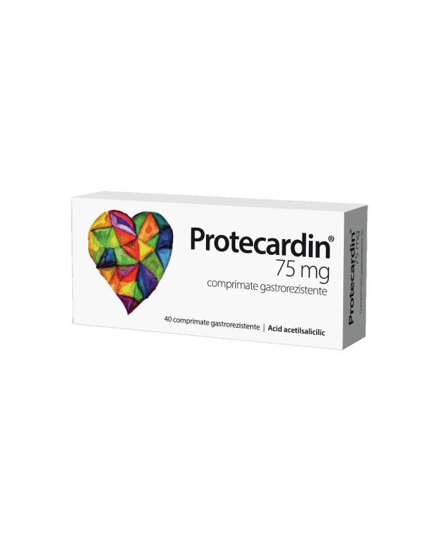 Protecardin 75mg x 40 comprimate gastrorezistente