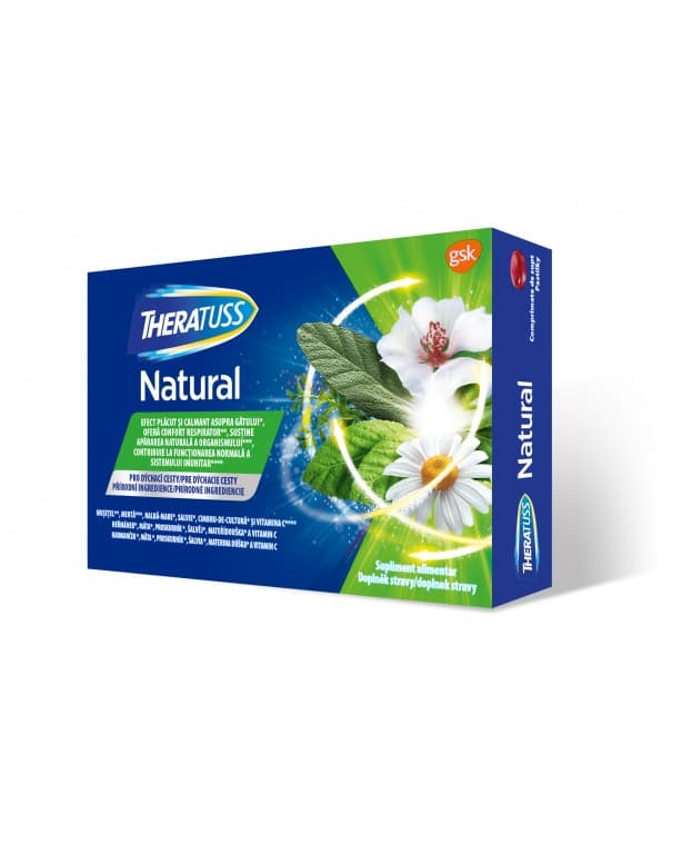 Theratuss Natural comprimate supt 16cpr