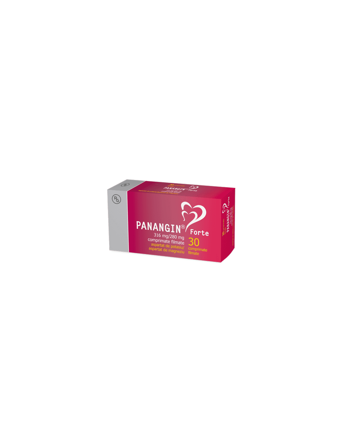 Panangin Forte, 316mg/280mg, 30 comprimate filmate, Gedeon Richter