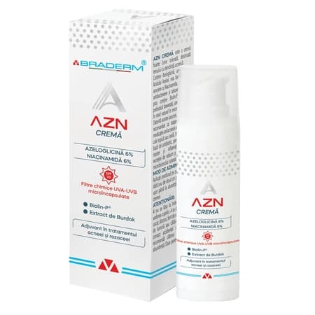 AZN crema, 30 ml, Braderm